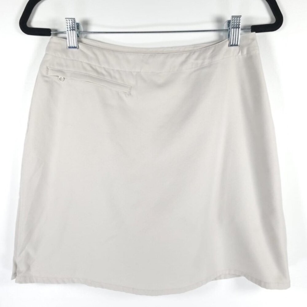 Patagonia Athletic Casual Zippered Skort Back Pocket Cut 1366 Style 58610SP Sz 6